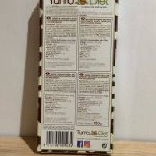 Turrón de chocolate negro con almendras sin azúcares añadidos