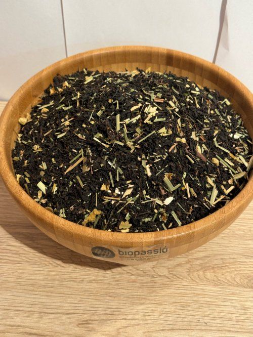 te negro jengibre y limon