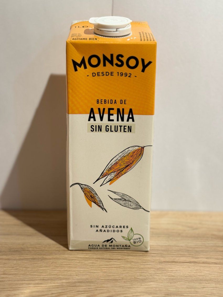 BEBIDA DE AVENA SIN AZUCARES AÑADIDOS