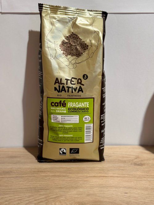CAFÉ EN GRANO FRAGANTE. 100� ARÁBICA