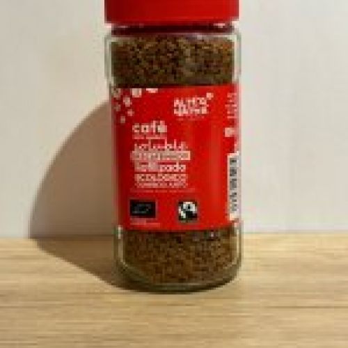 CAFÉ SOLUBLE DESCAFEINADO LIOFILIZADO