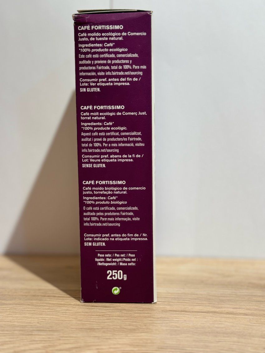 Café molido fortissimo