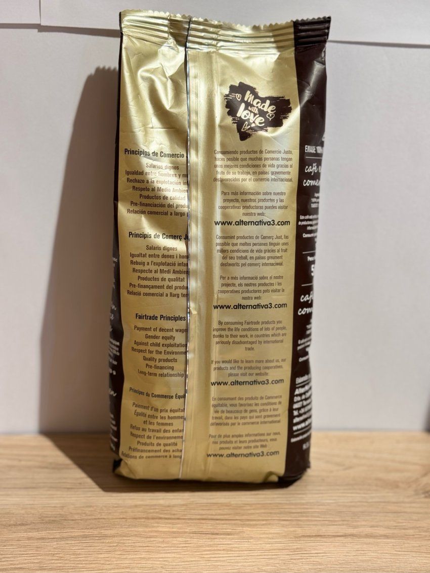 Café en grano fragante 100% arábica