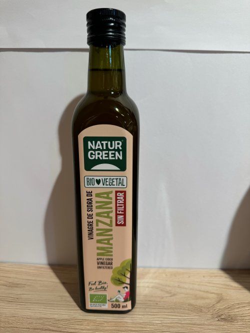 Vinagre de sidra de manzana sin filtrar