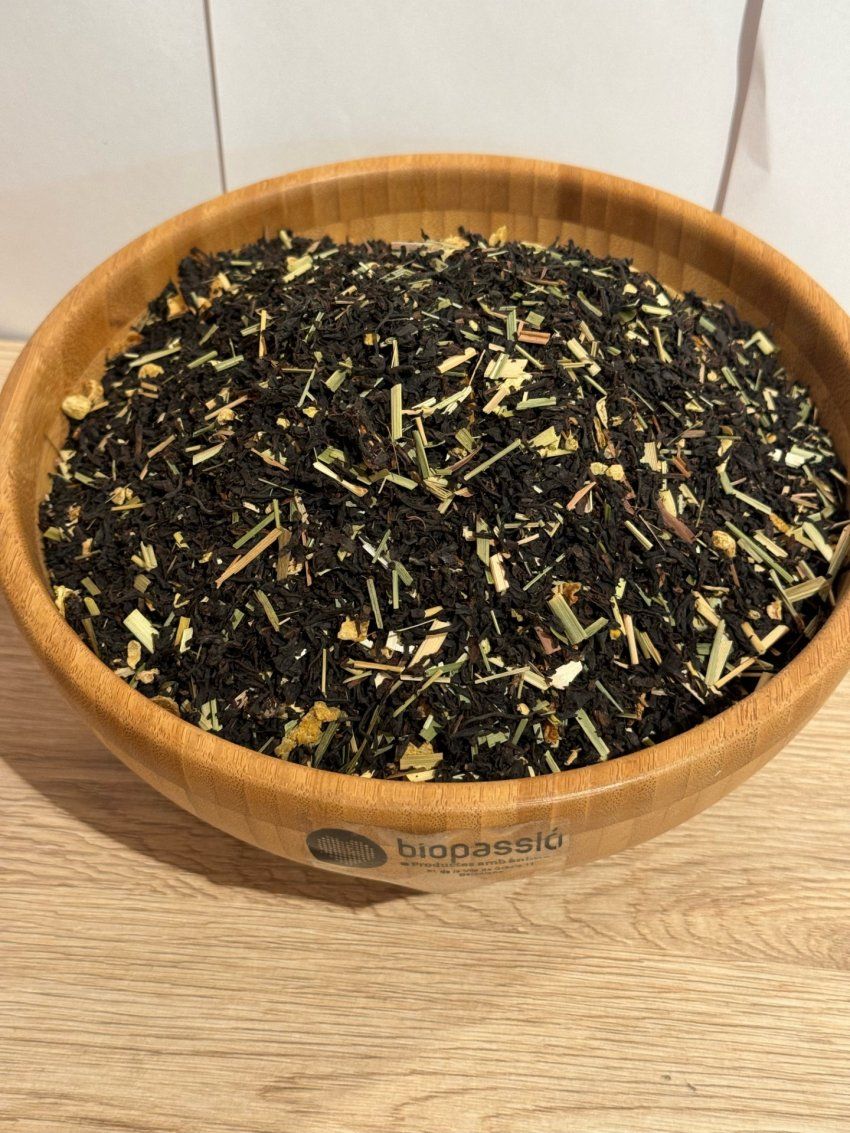 te negro jengibre y limon